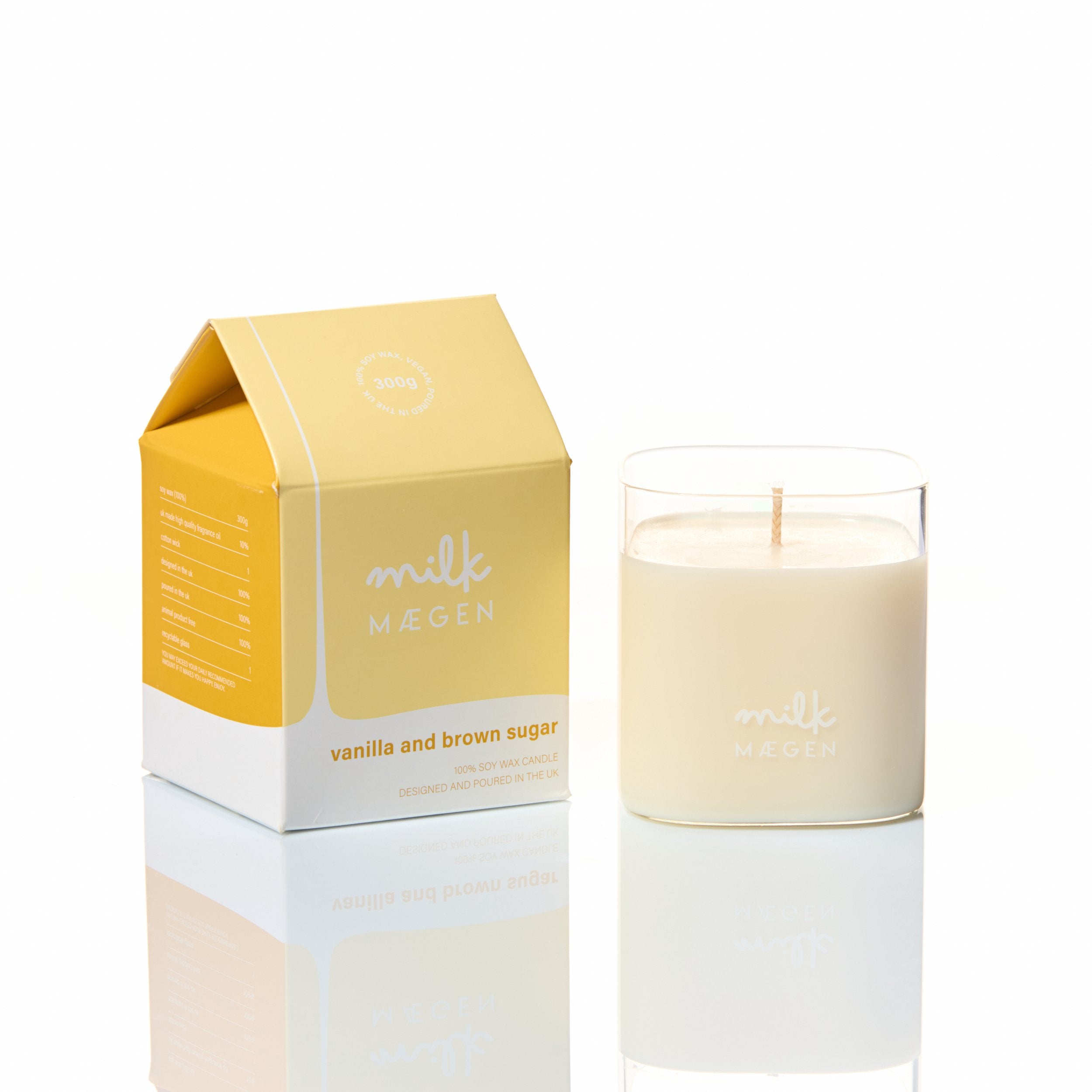 Milk Vanilla and Brown Sugar Candle