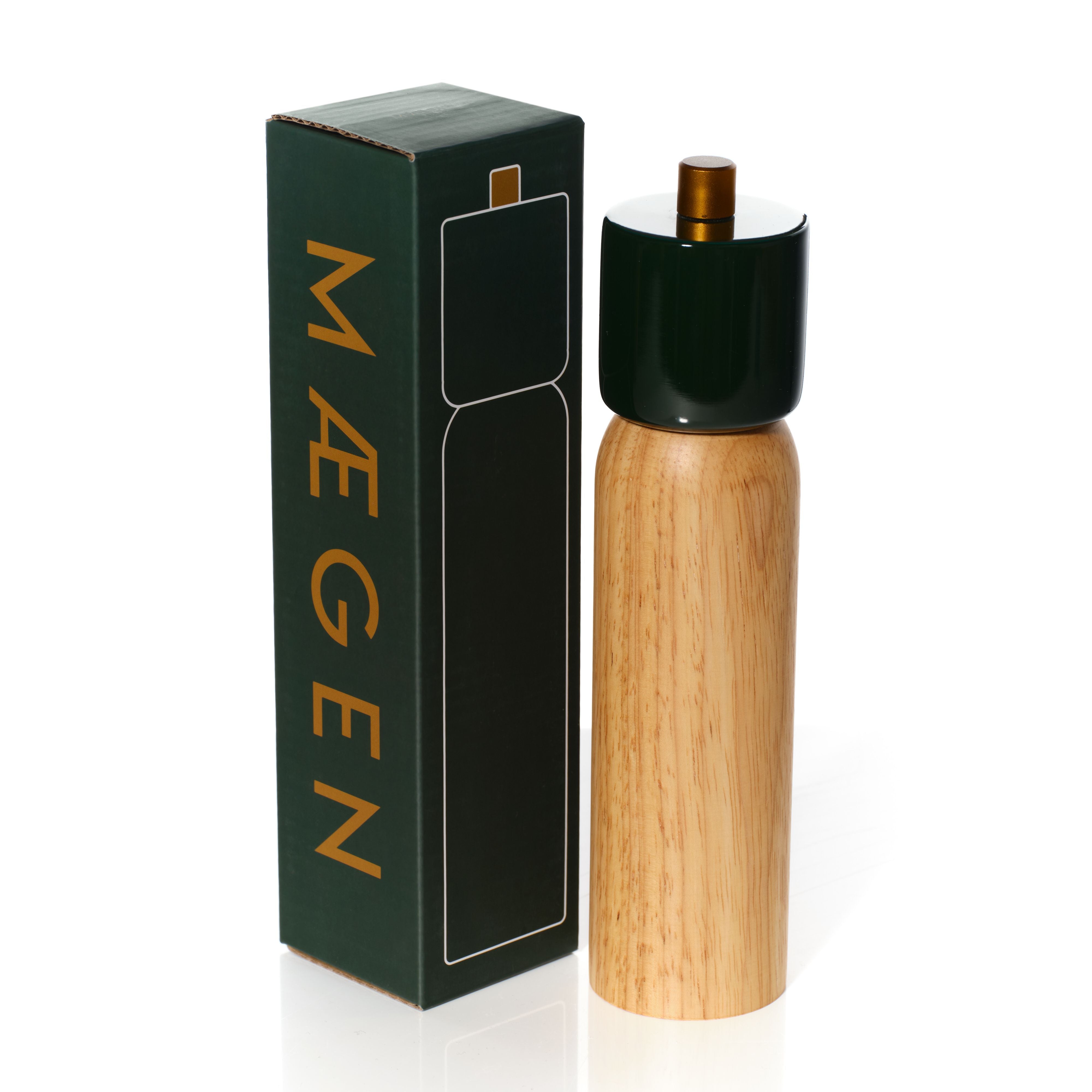 Salt & Pepper Grinder | Green & Gold