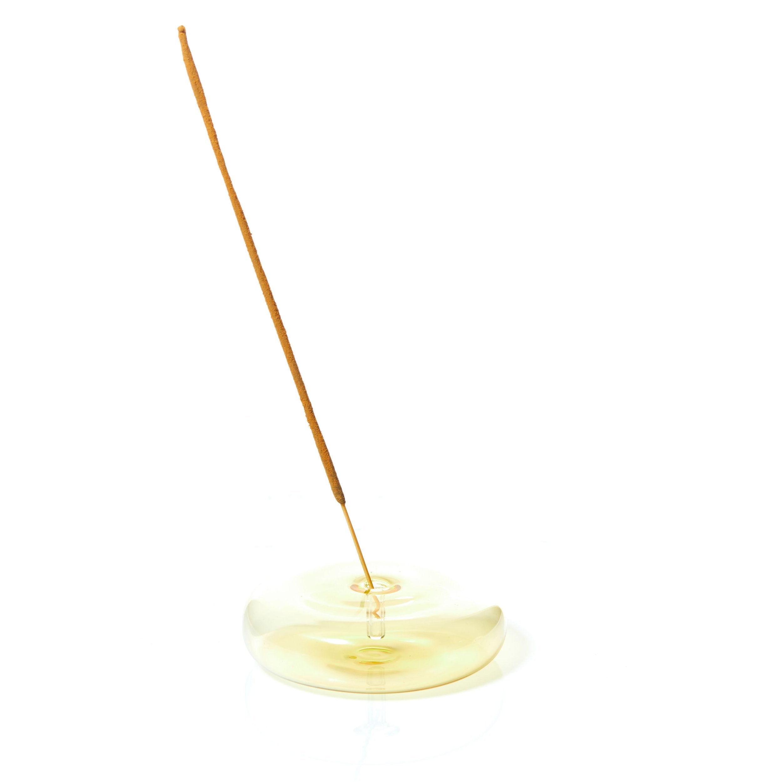 Dimple Incense Holder - Yellow
