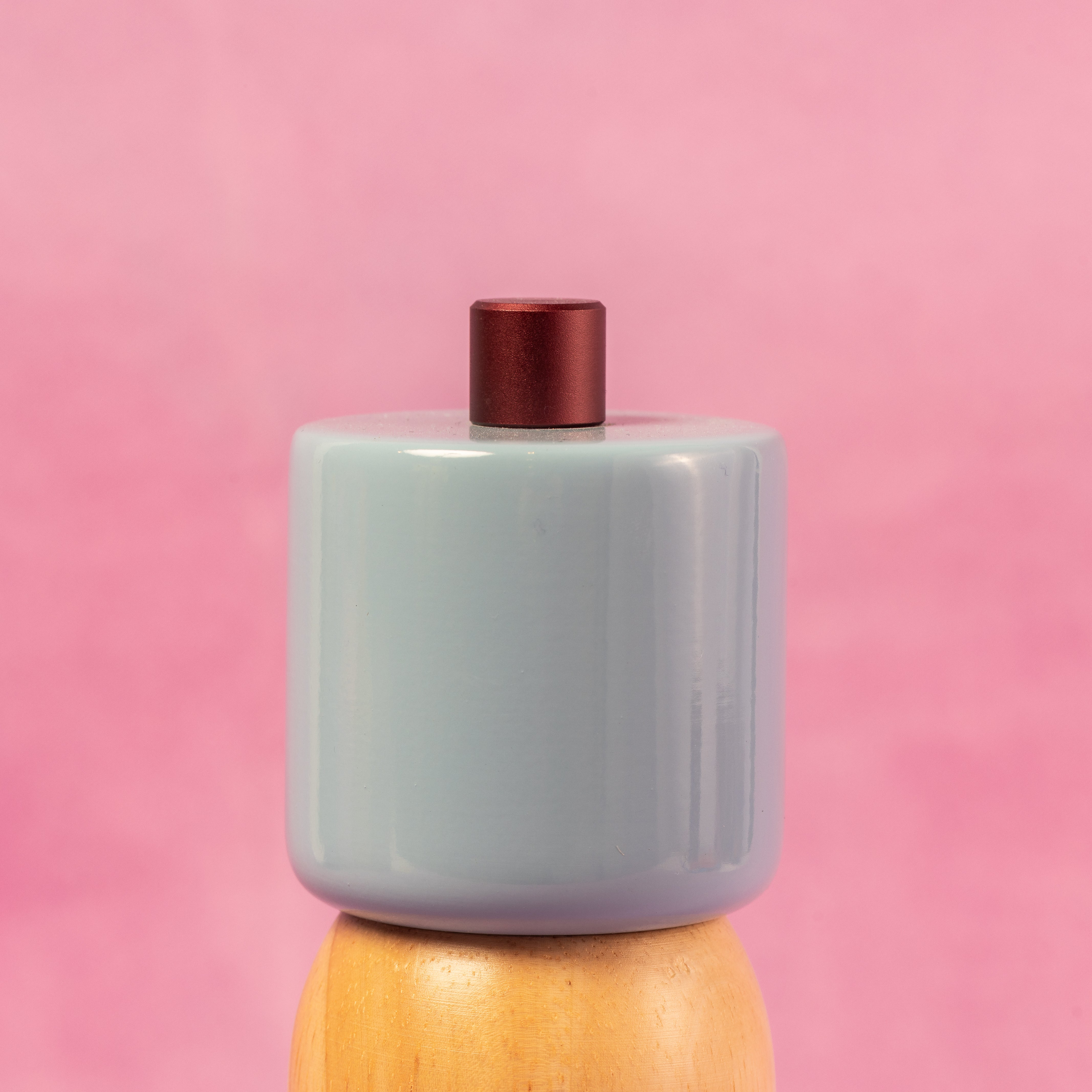 Salt & Pepper Grinder | Sky Blue & Burgundy
