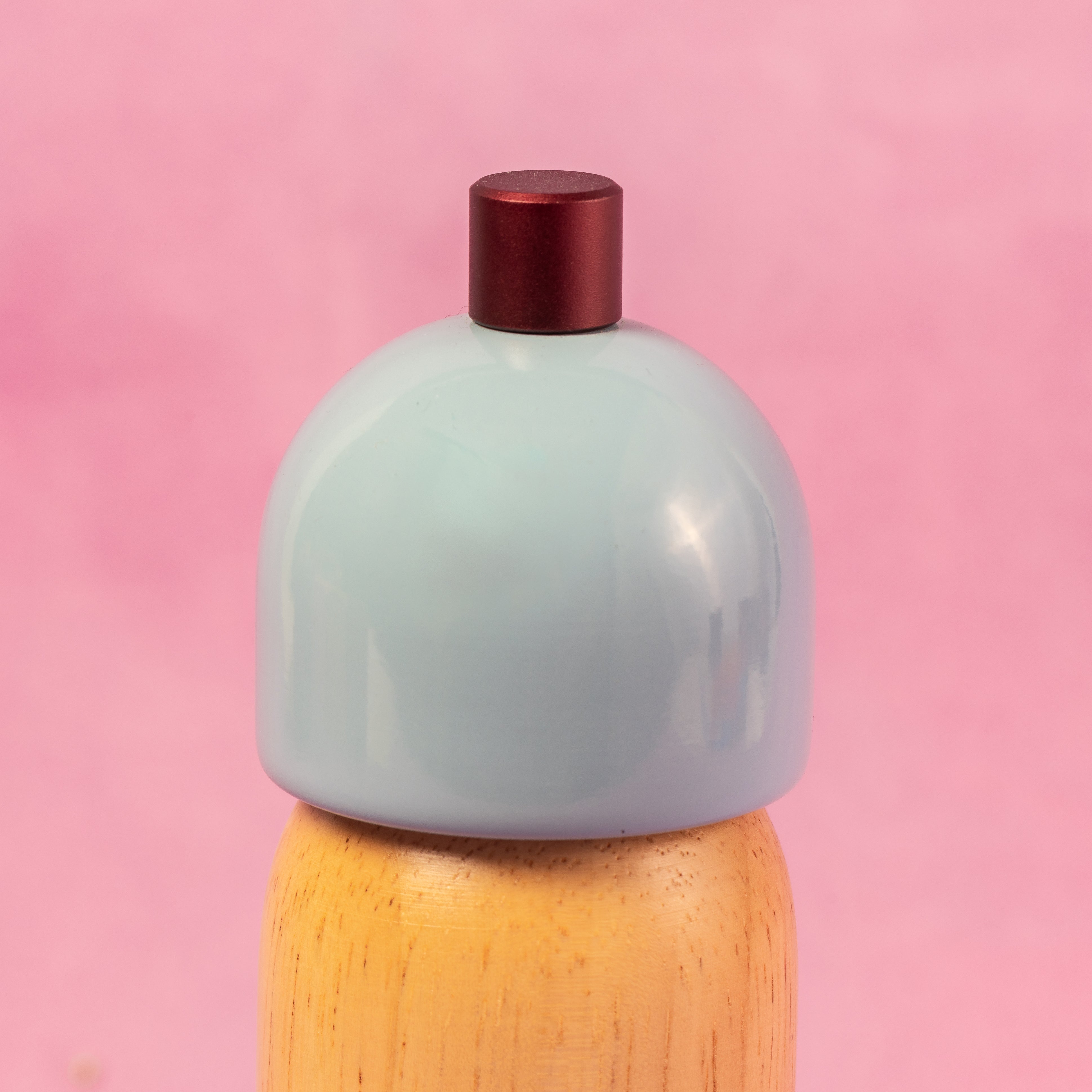 Salt & Pepper Grinder | Sky Blue & Burgundy