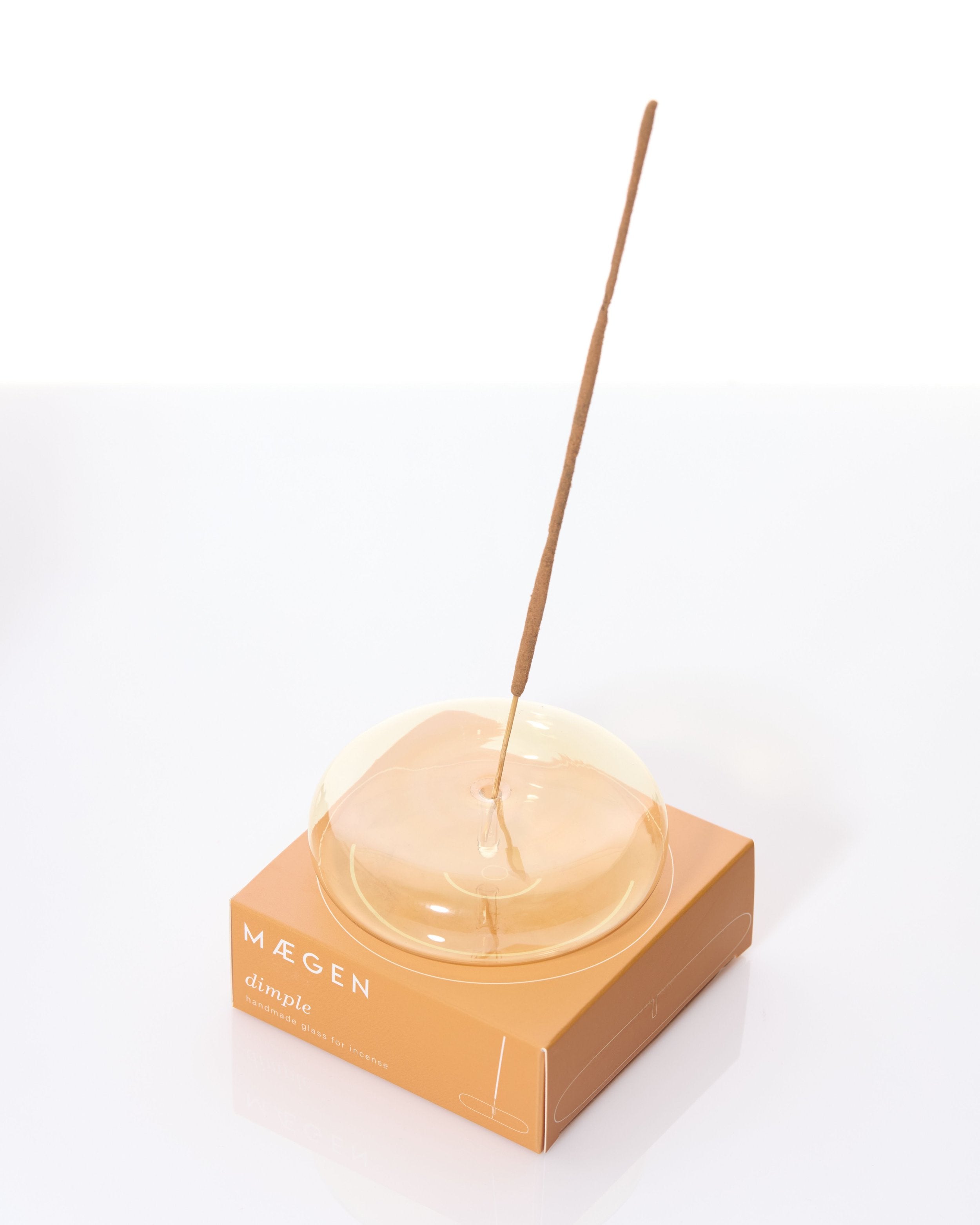 Dimple Incense Holder - Yellow