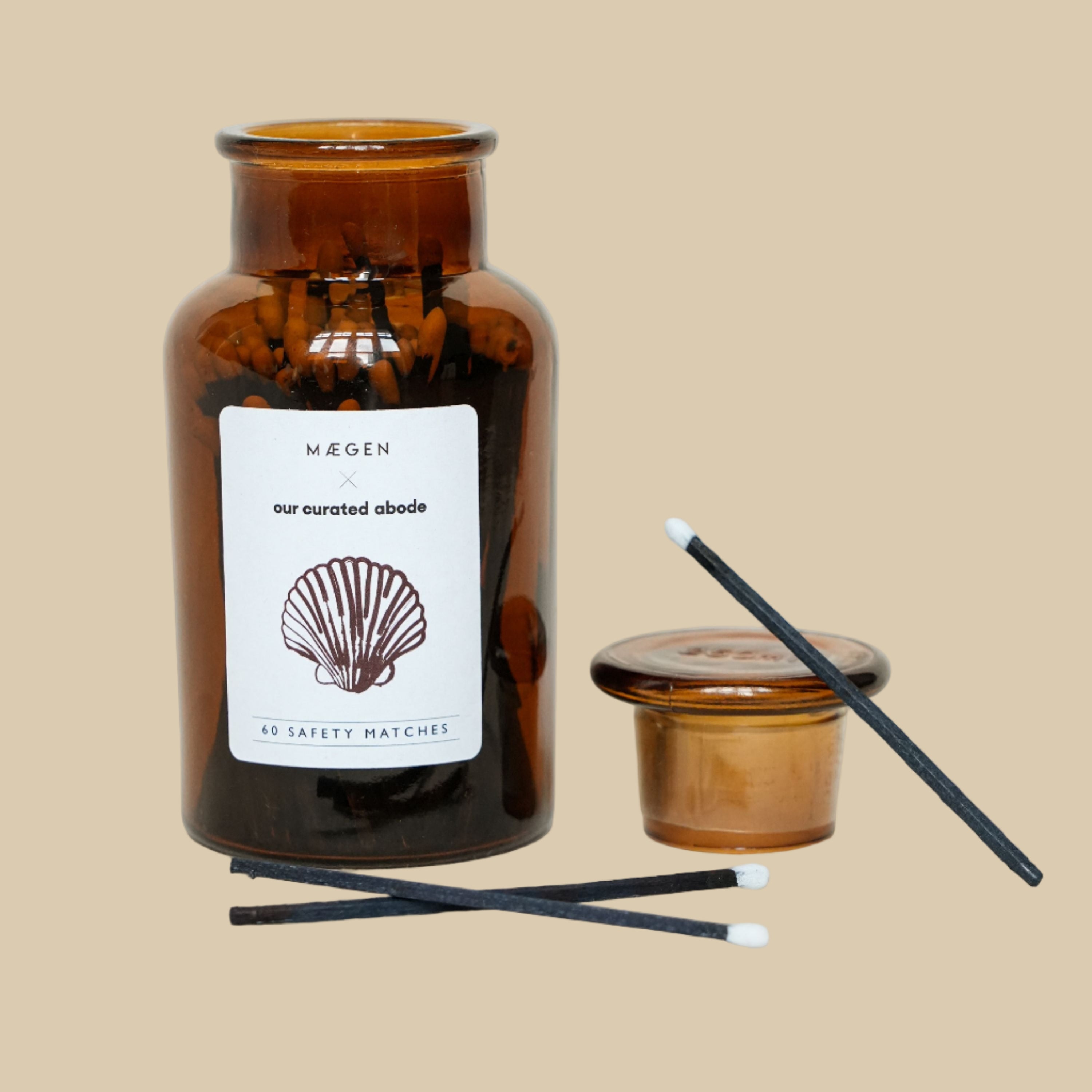 Apothecary Jar Matches - Our Creative Abode x MÆGEN Collection