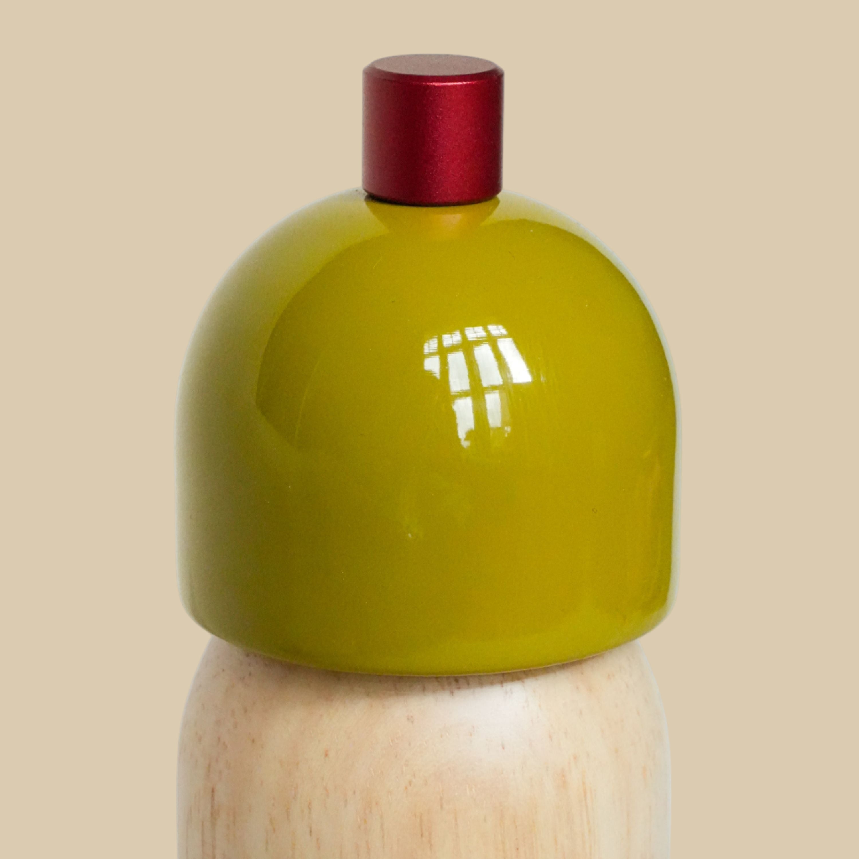Salt & Pepper Grinder | Olive & Red - Our Curated Abode x MÆGEN