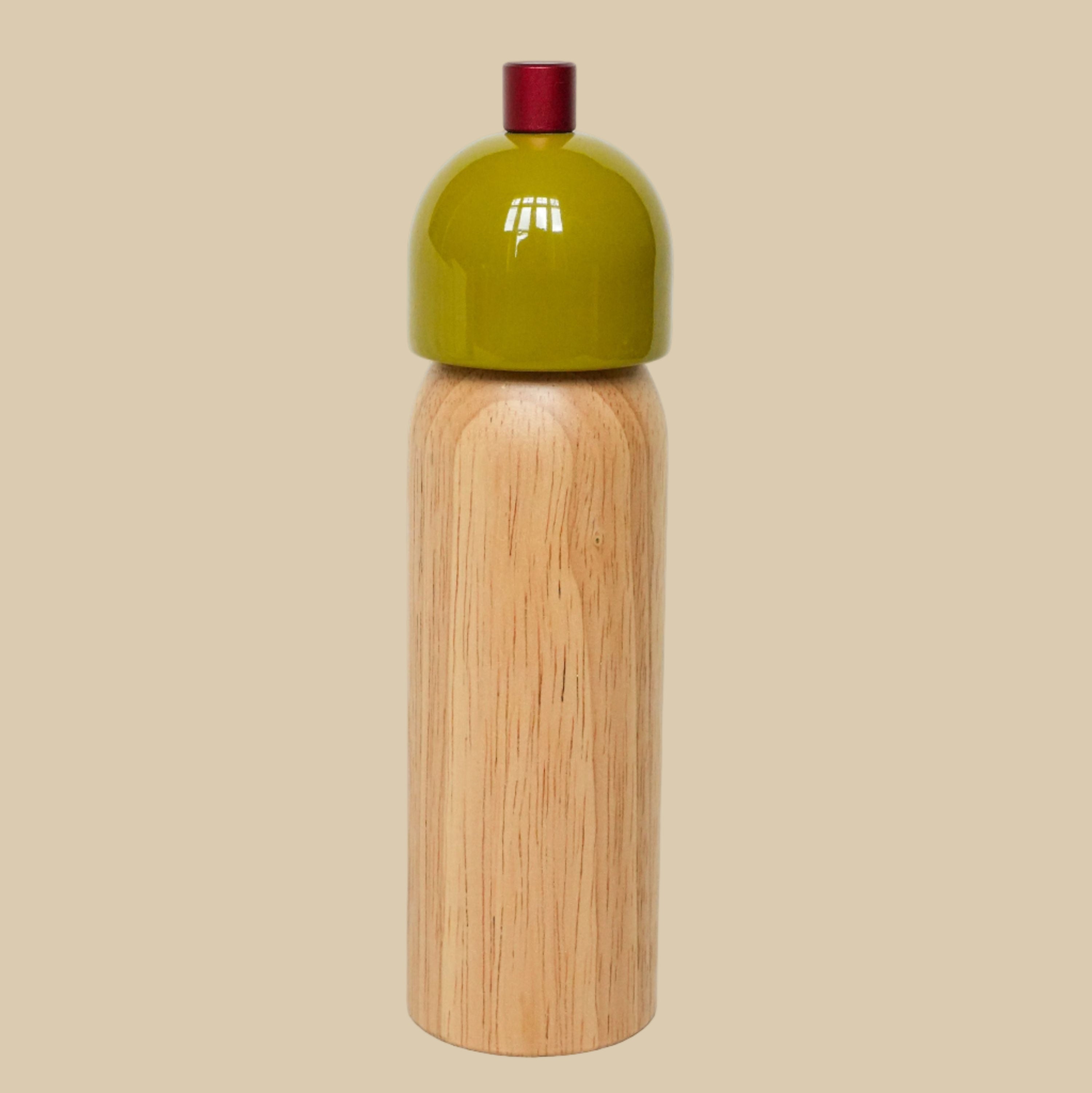 Salt & Pepper Grinder | Olive & Red - Our Curated Abode x MÆGEN