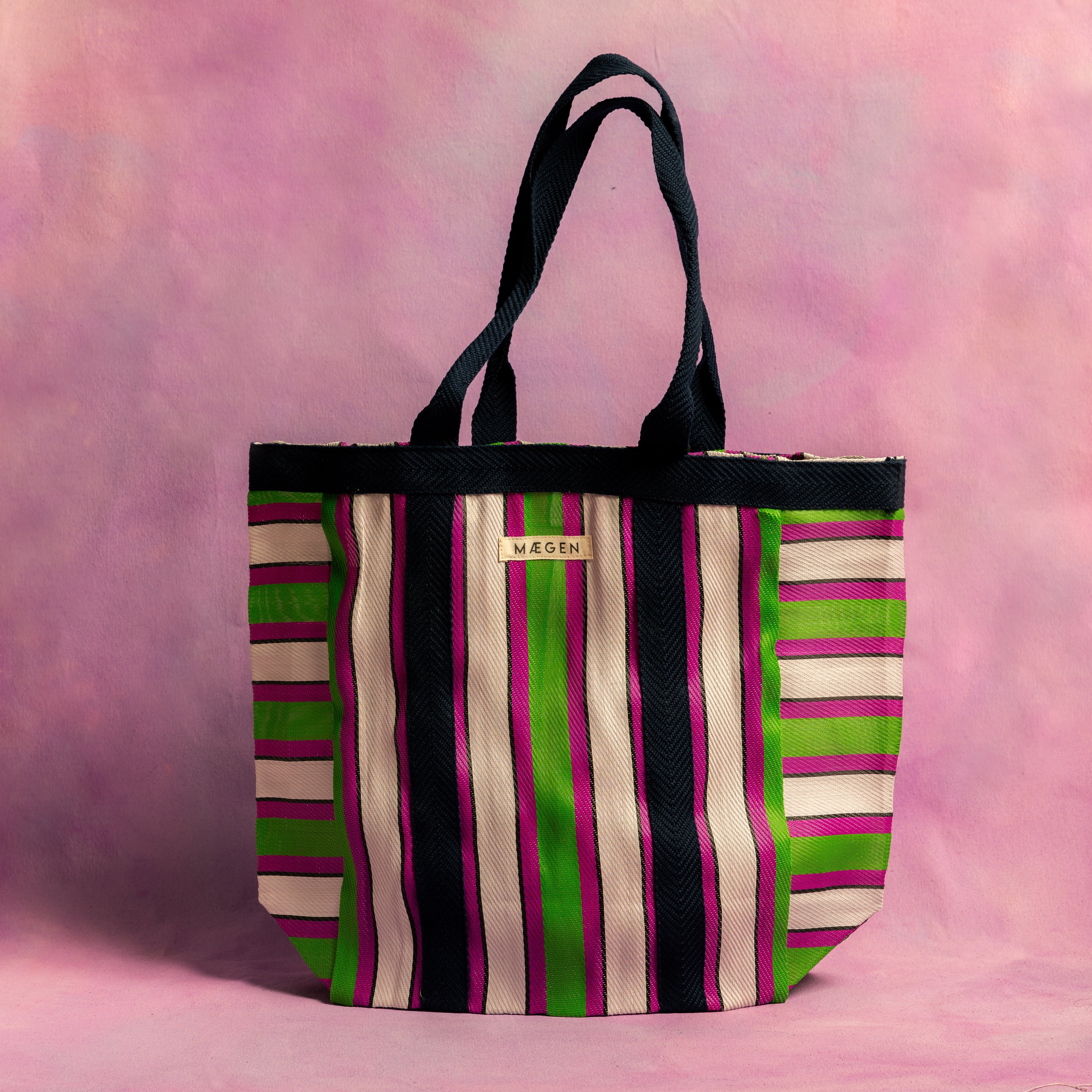 Everywhere Bag | Navy/ Pink/ Green