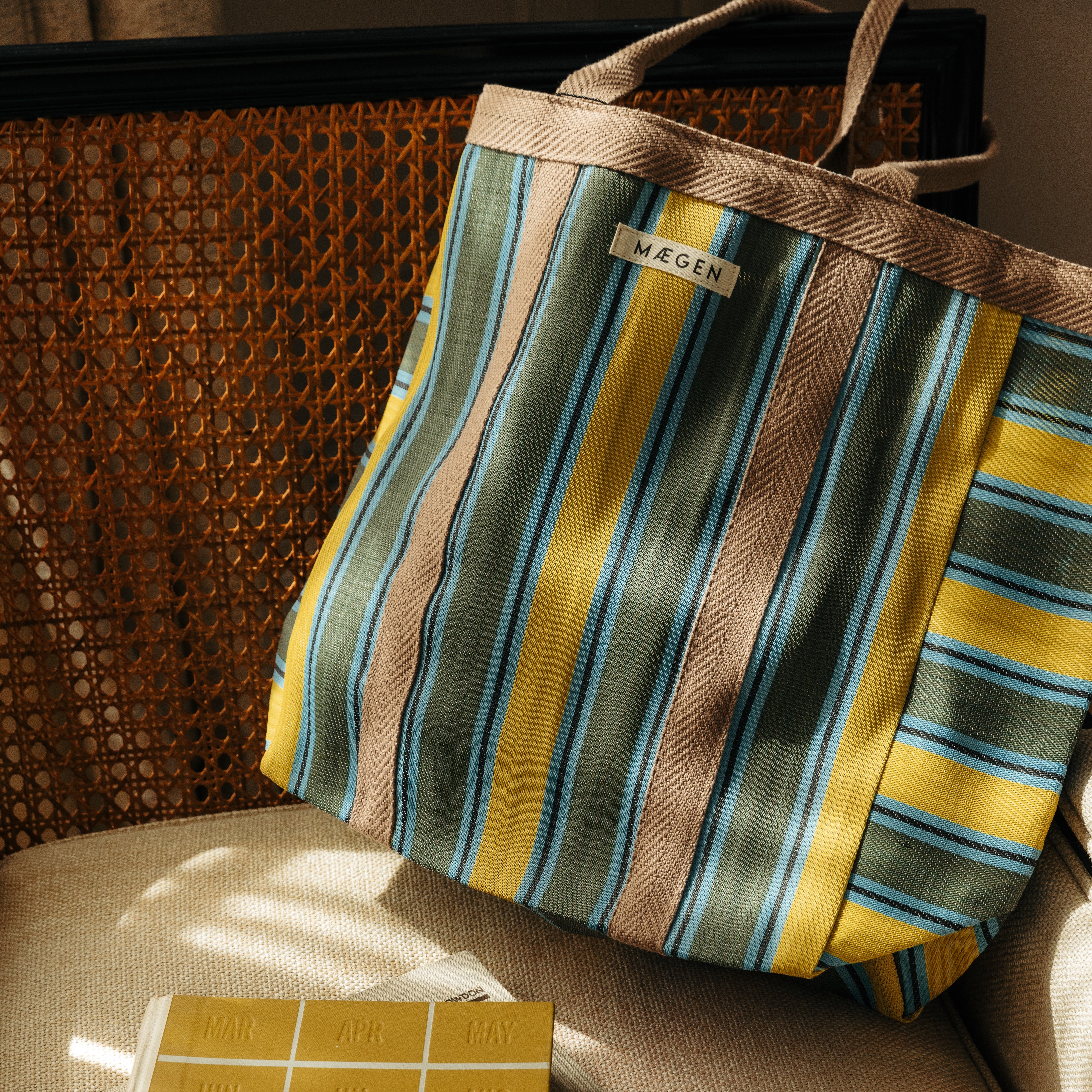 Everywhere Bag | Chocolate/ Yellow/ Olive