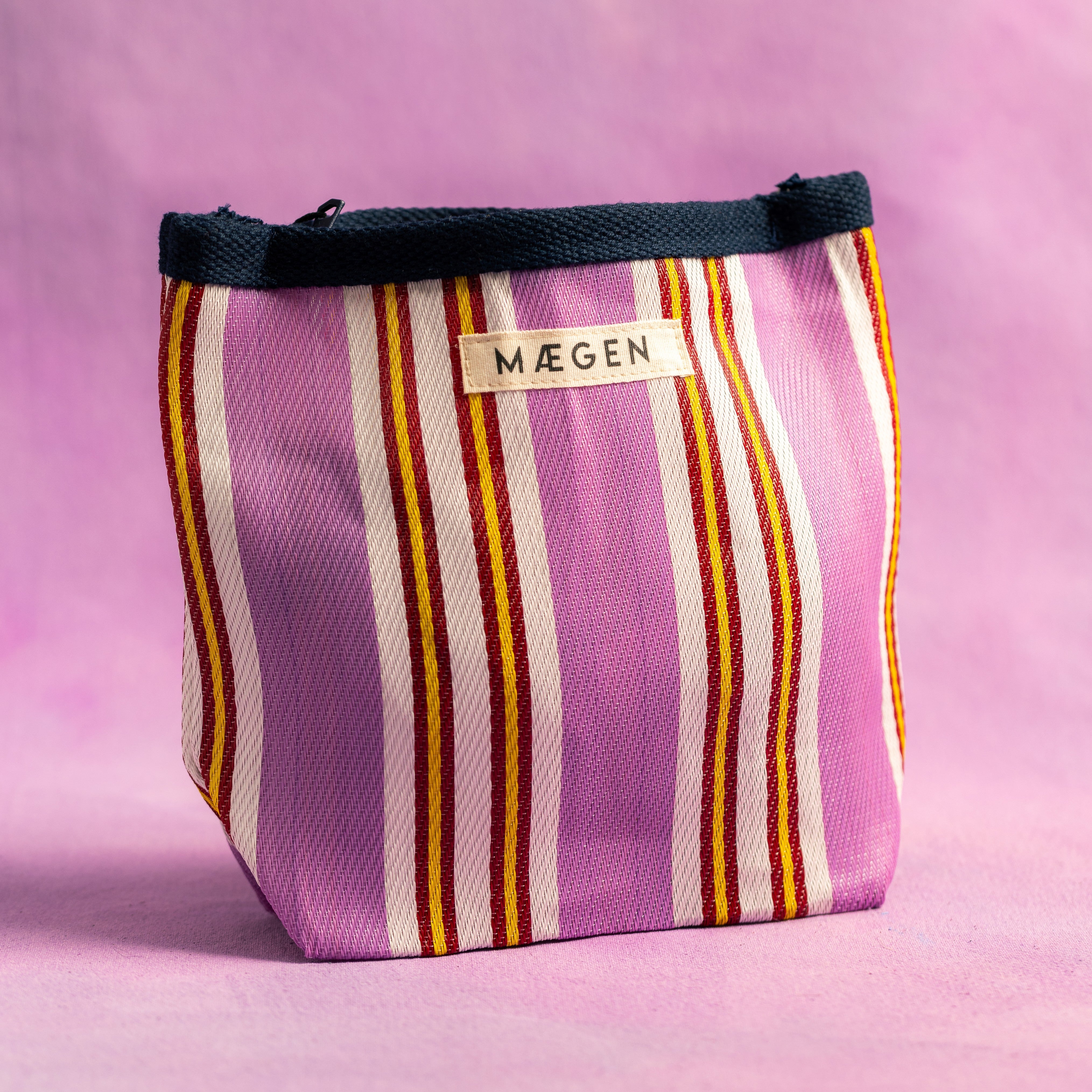 Pouch | Navy/ Pink/ Red