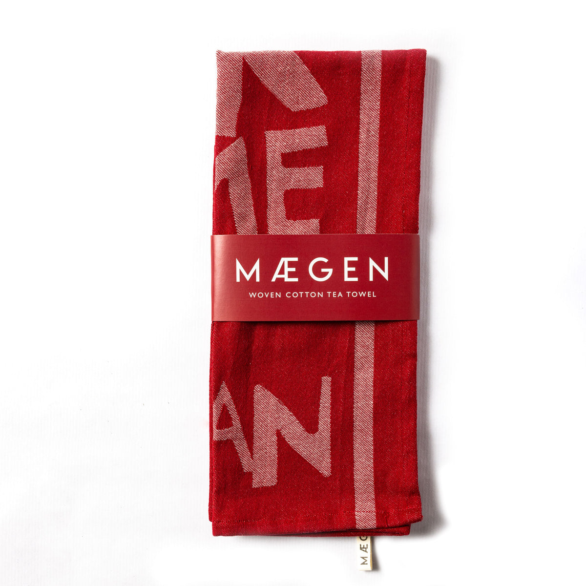 Tea Towel - Red - 'Cook for me in Italian'