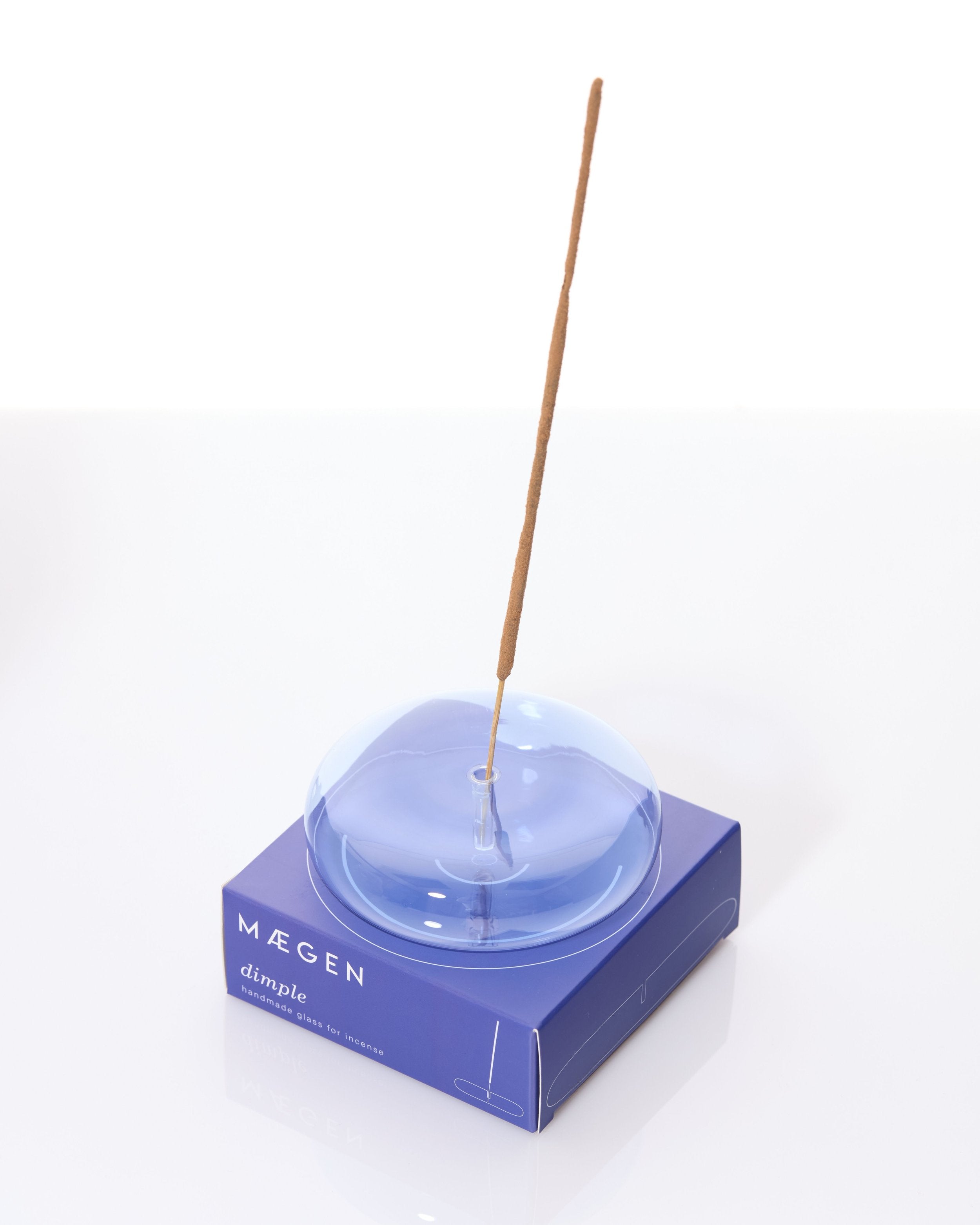 Dimple Incense Holder - Blue