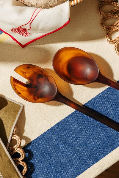 Salad Servers | Amber