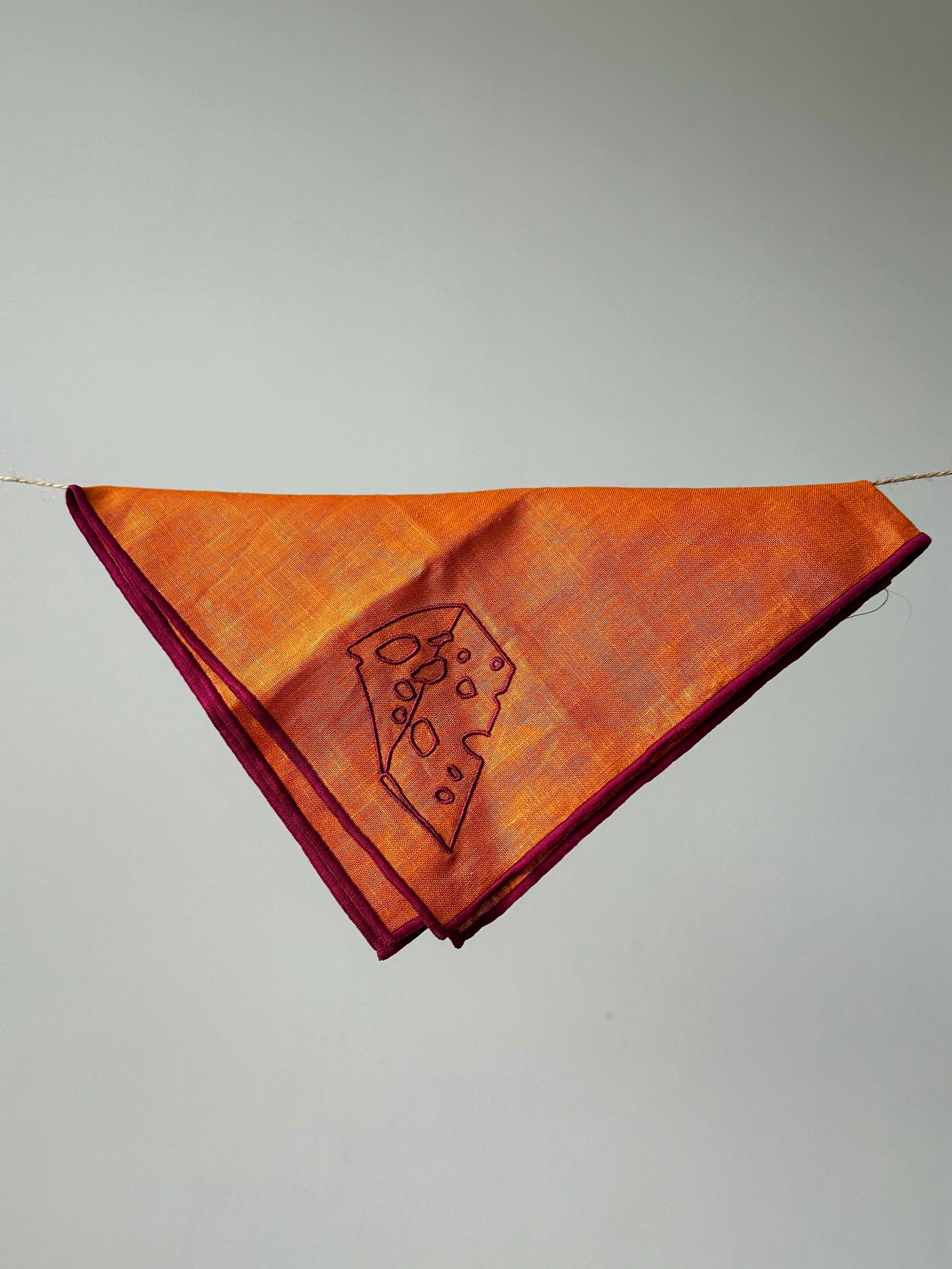 Linen Blend Napkins - Cheese (Set of 2)