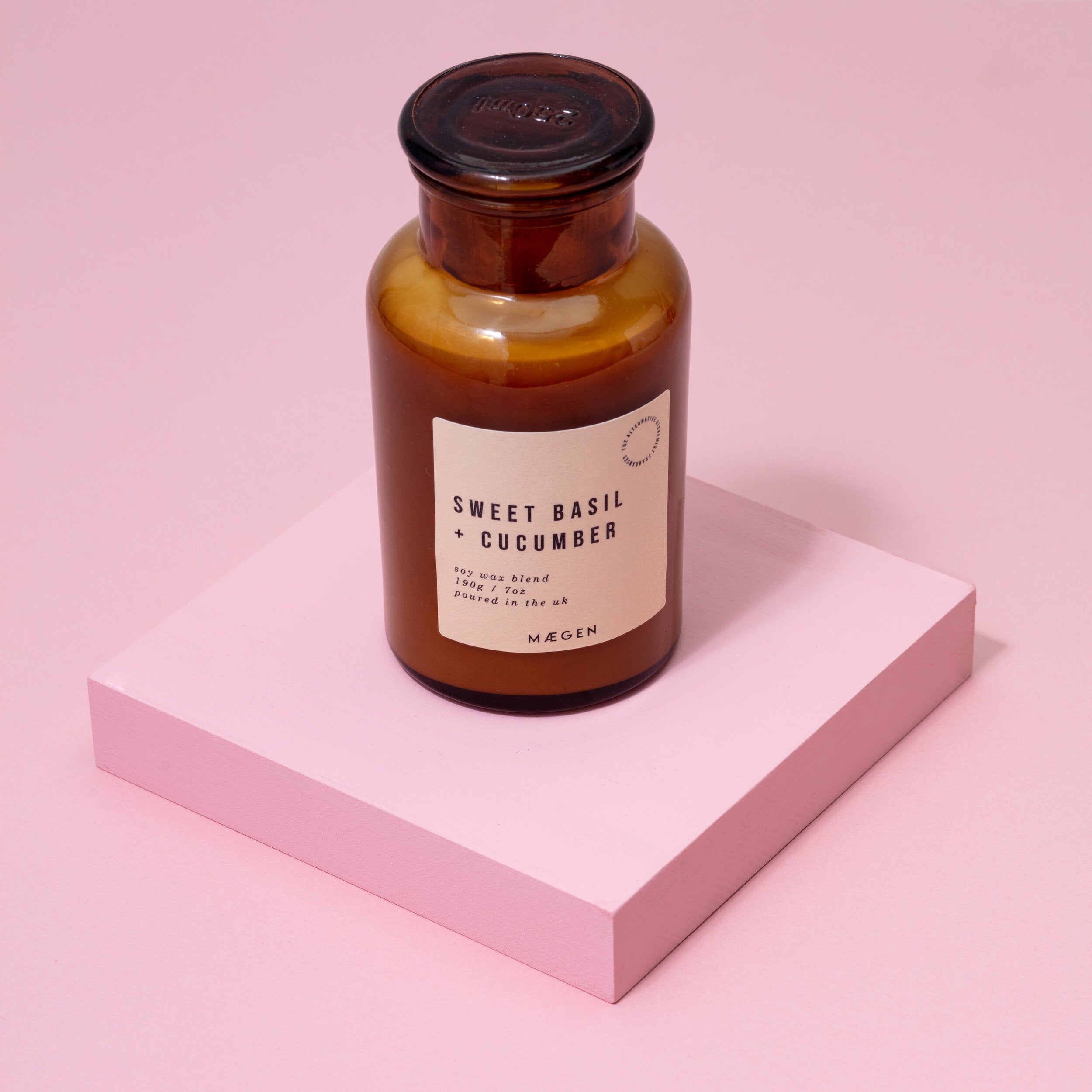 Alchemist Candle (Sweet  Basil & Cucumber)