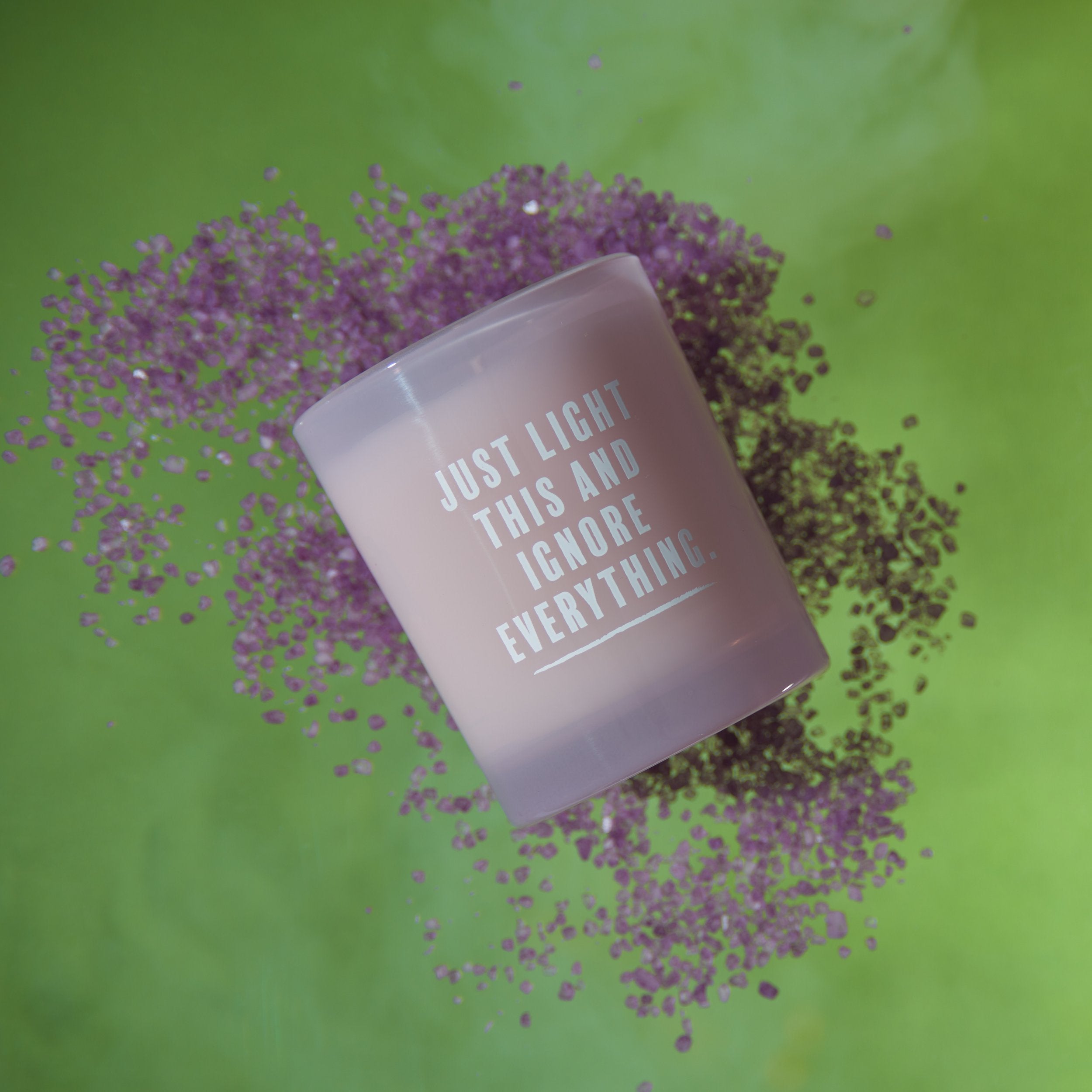 Vibe 'Just Light This And Ignore Everything' Candle (Lavender + Neroli)