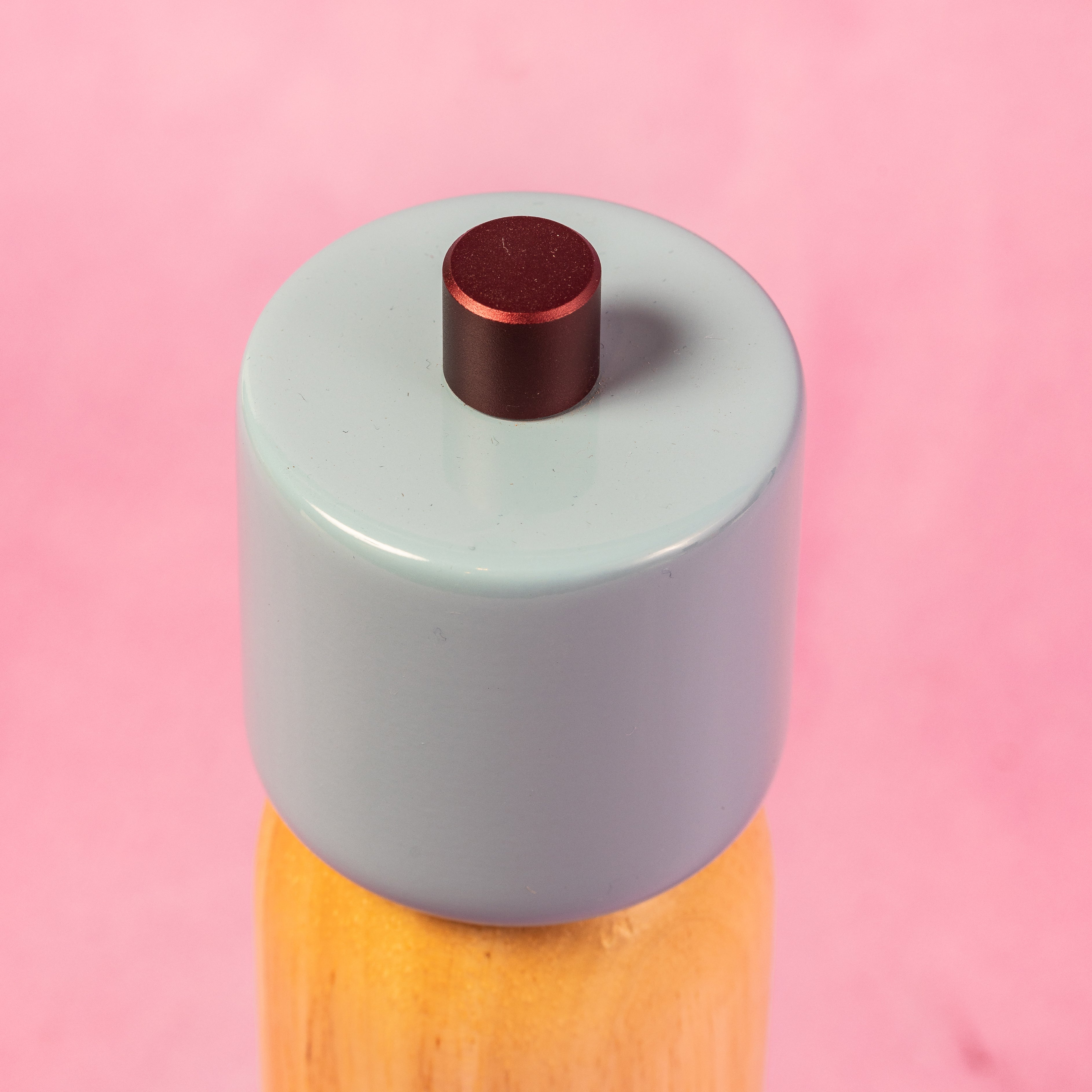 Salt & Pepper Grinder | Sky Blue & Burgundy