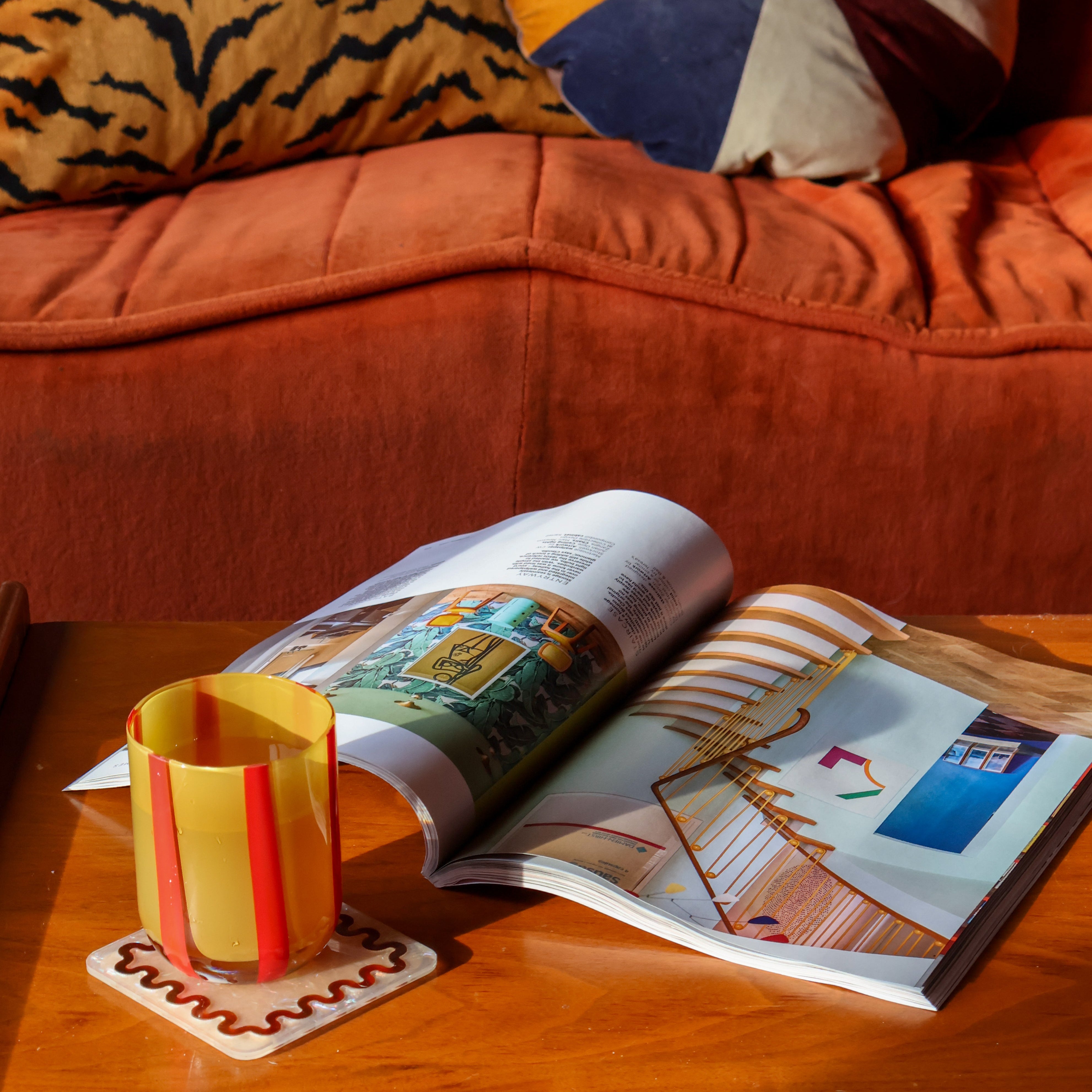 Olive Atina Glass - Our Creative Abode x MÆGEN Collection