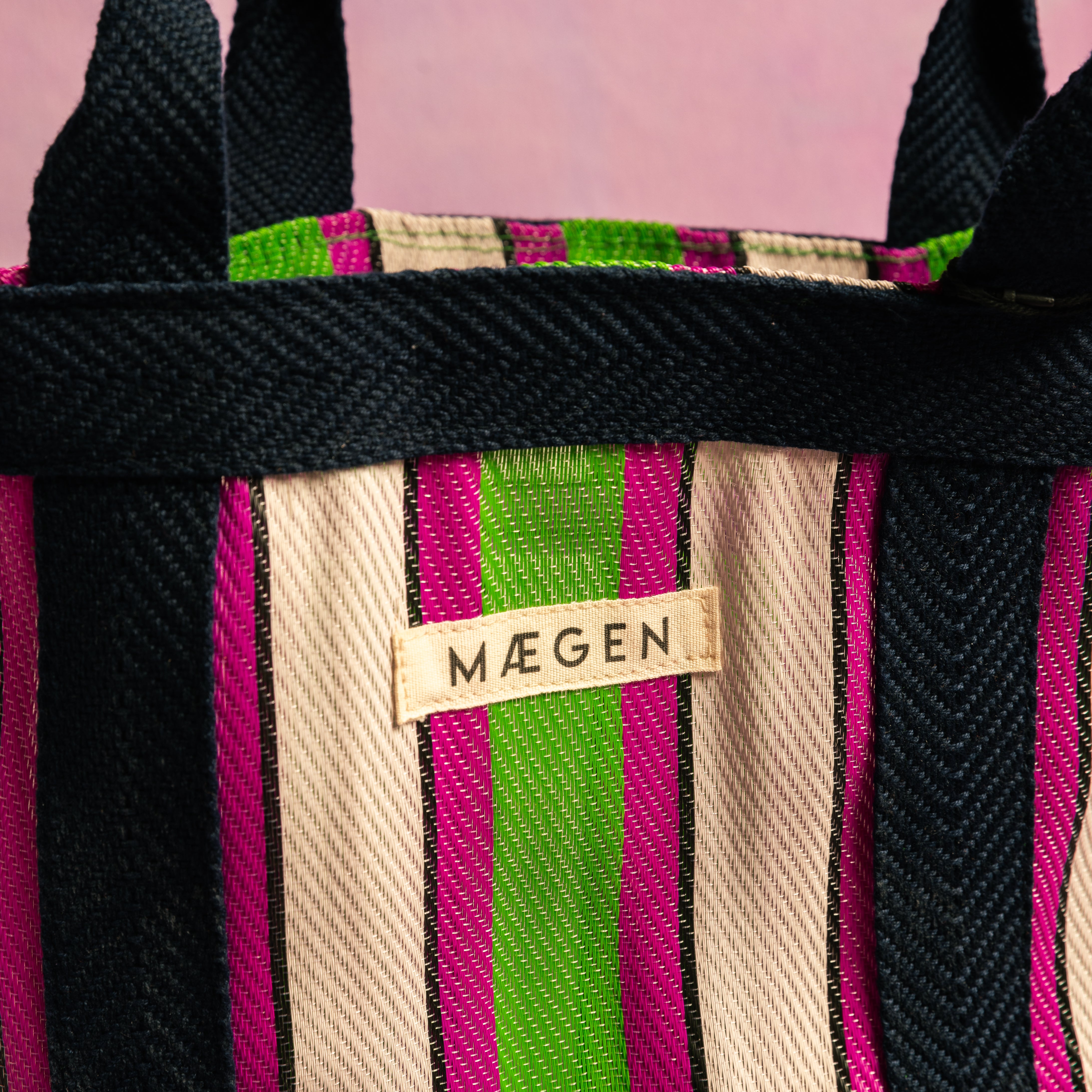 Everywhere Bag | Navy/ Pink/ Green