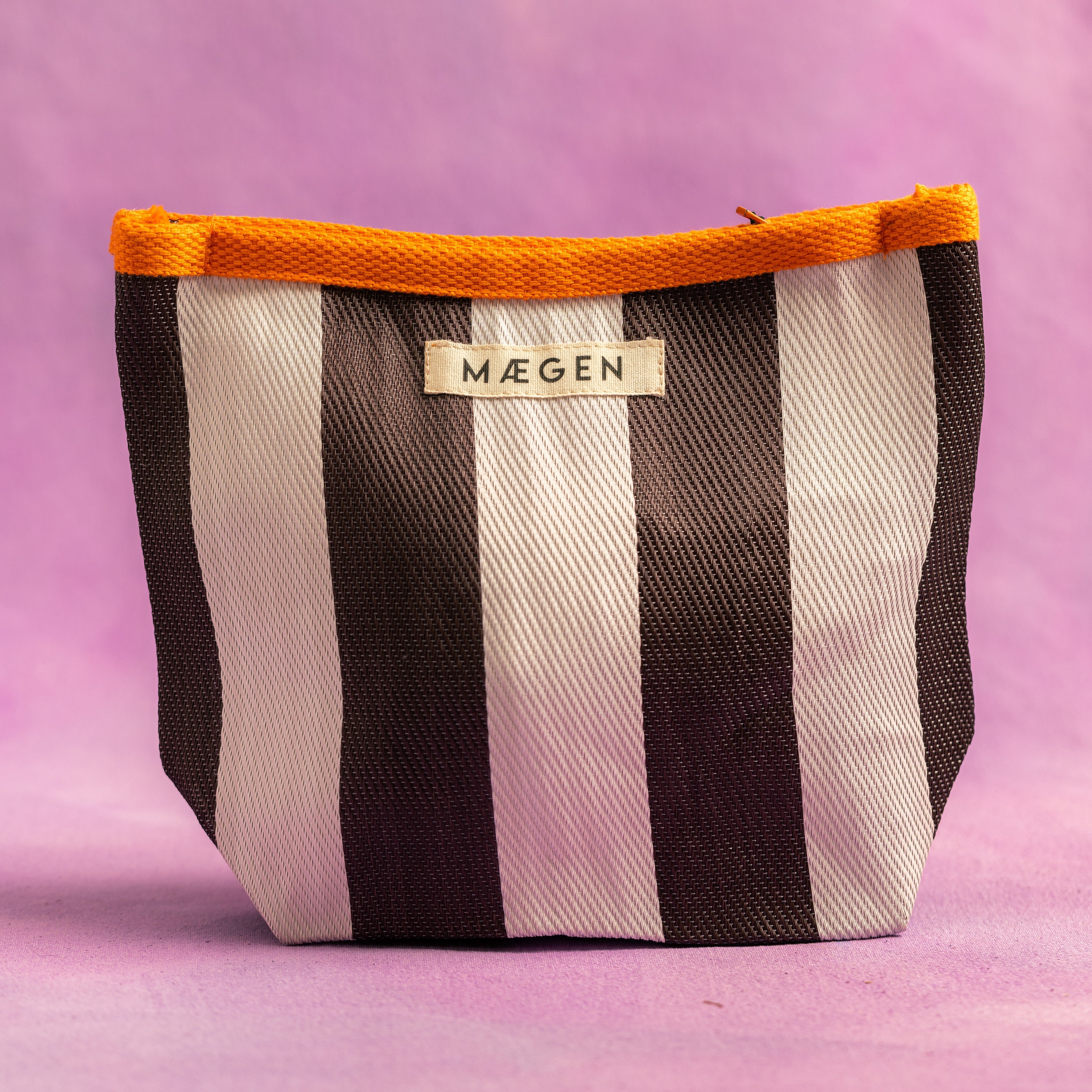 Pouch | Orange/ White/ Aubergine