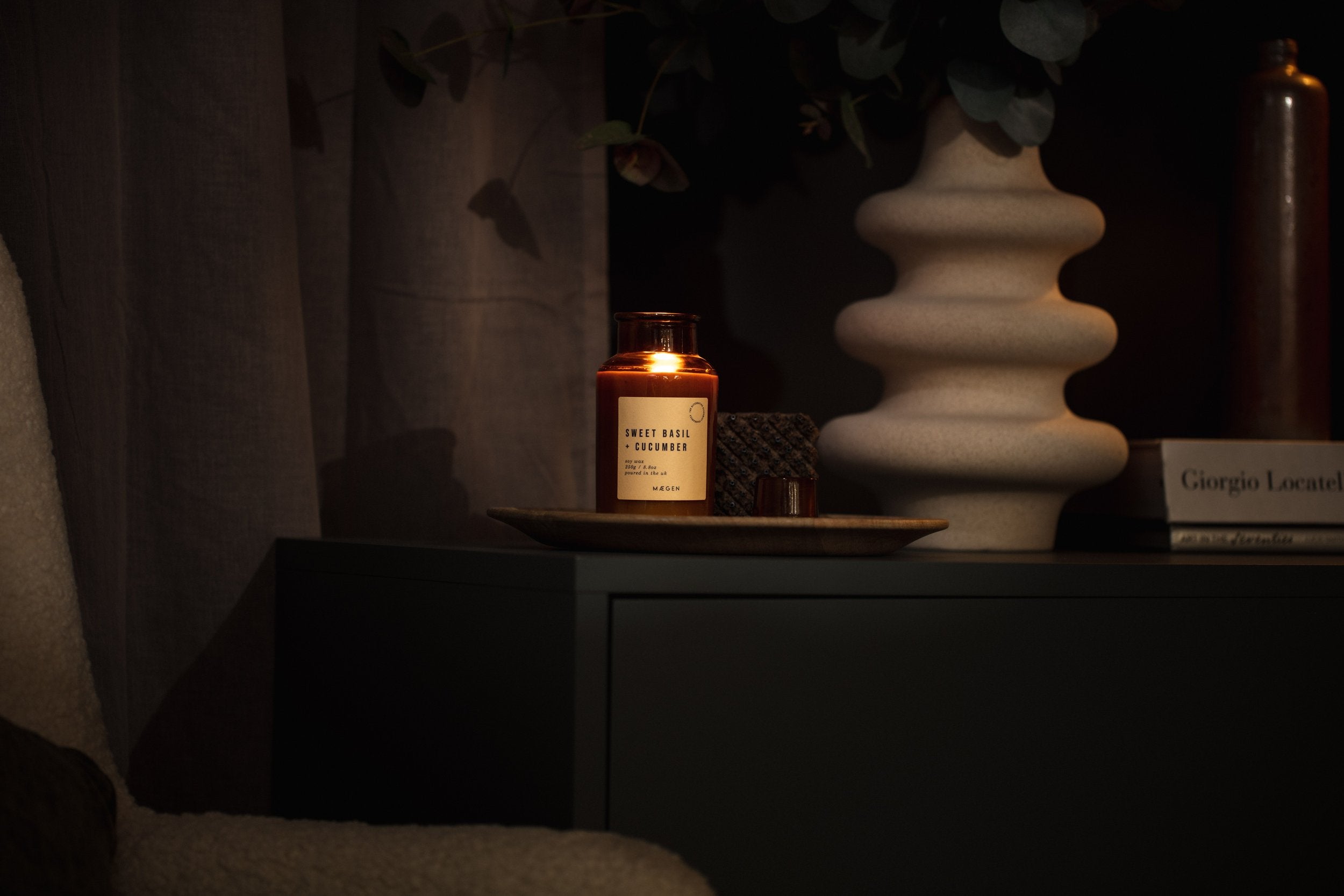 Alchemist Candle (Sweet  Basil & Cucumber)