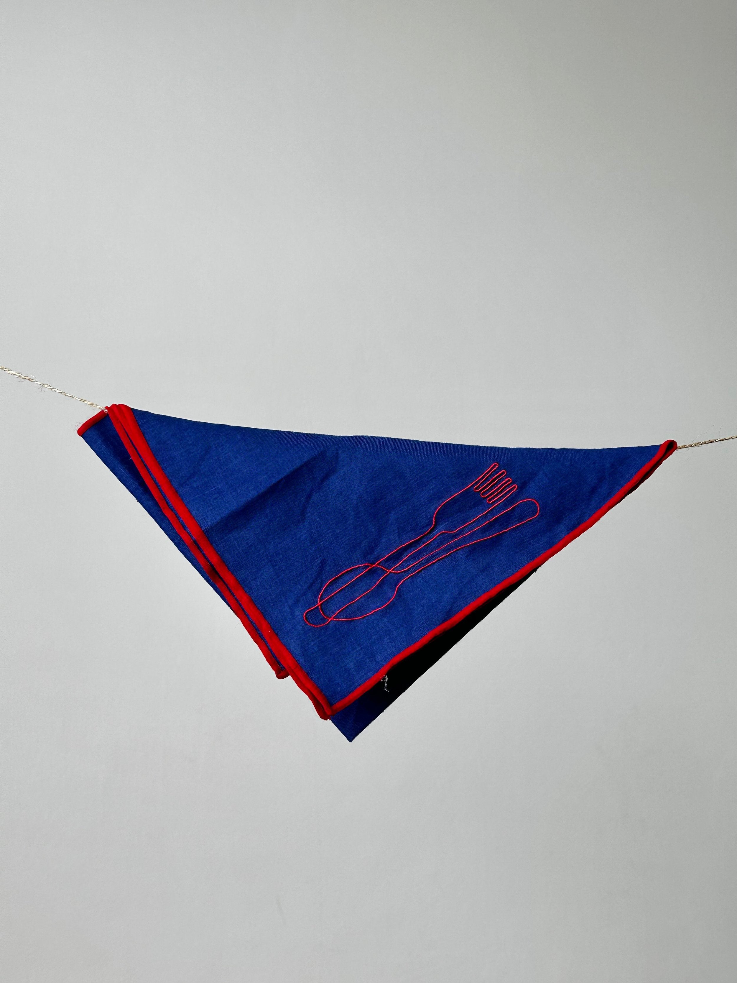 Linen Blend Napkins - Cutlery (Set of 2)